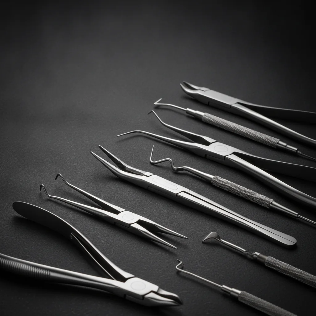 Orthodontic instruments manufactured by Surgical Star, Sialkot